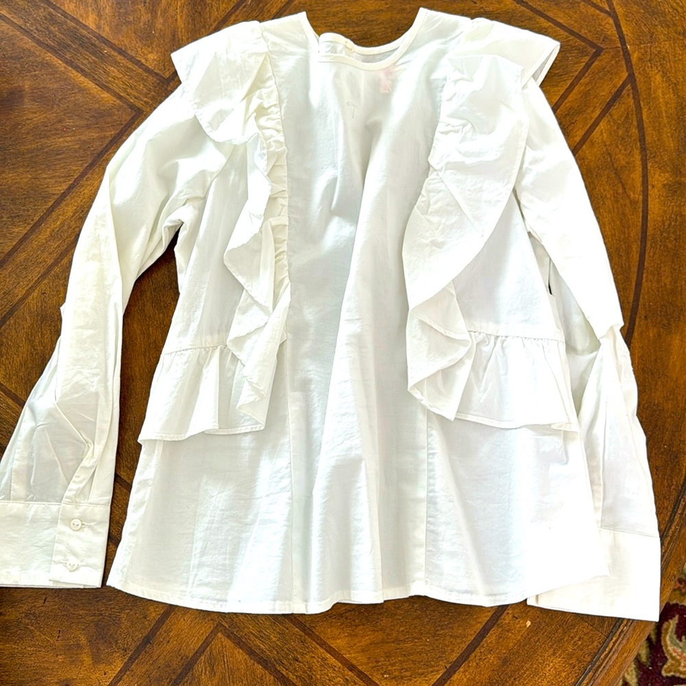White blouse for girls size XL